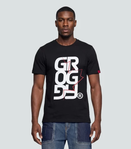 Darren T Shirt Slim Masculina GroggyNG