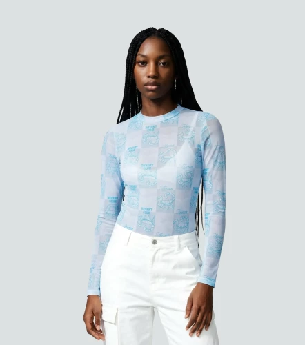 Dina Body Slim Fit Sublimado Manga Larga TyperAZ