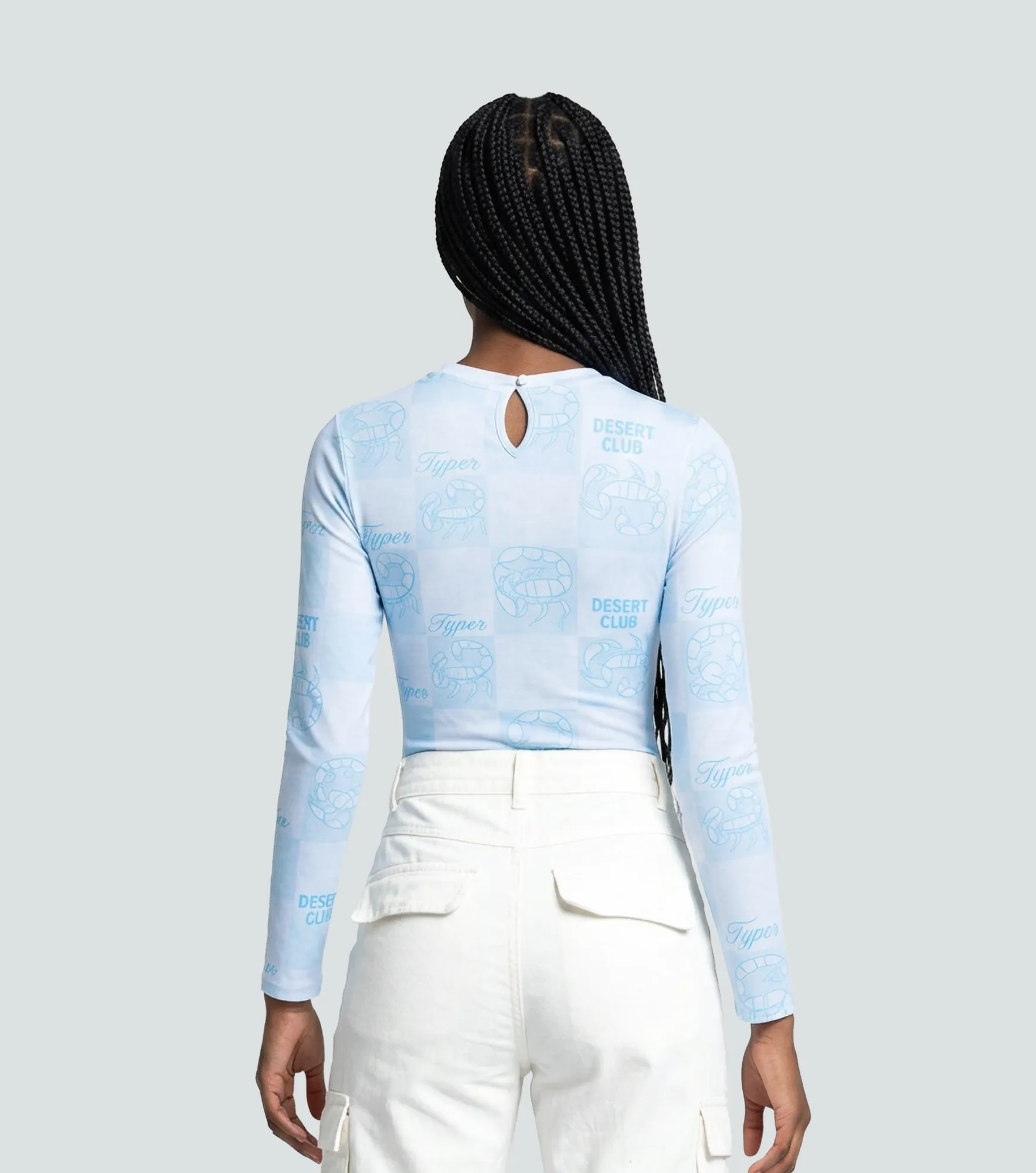 Dina Body Slim Fit Sublimado Manga Larga Typer 836766 AZ