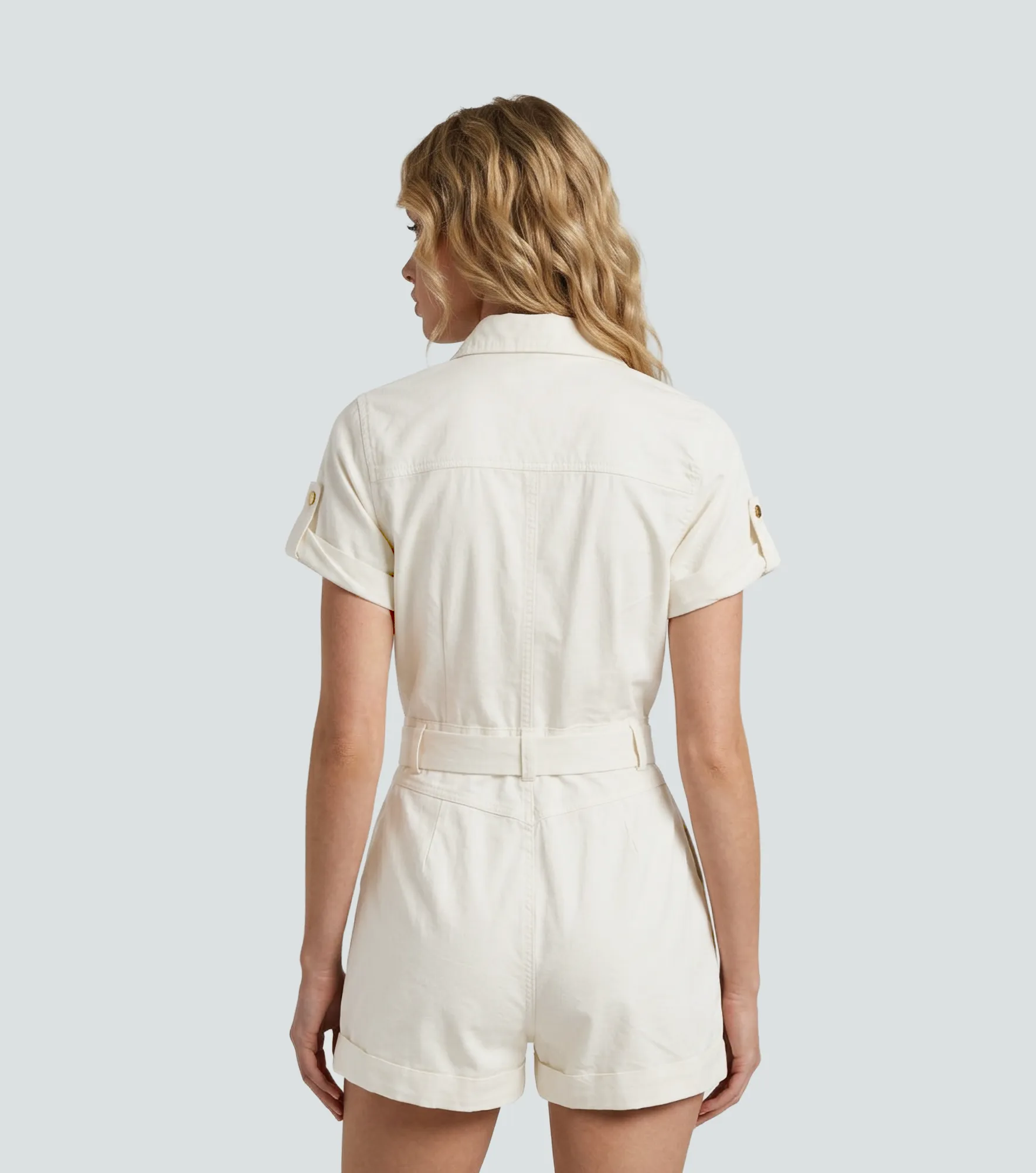 Enterizo Para Mujer Mechi Short Unicolor Derek 830184 AR