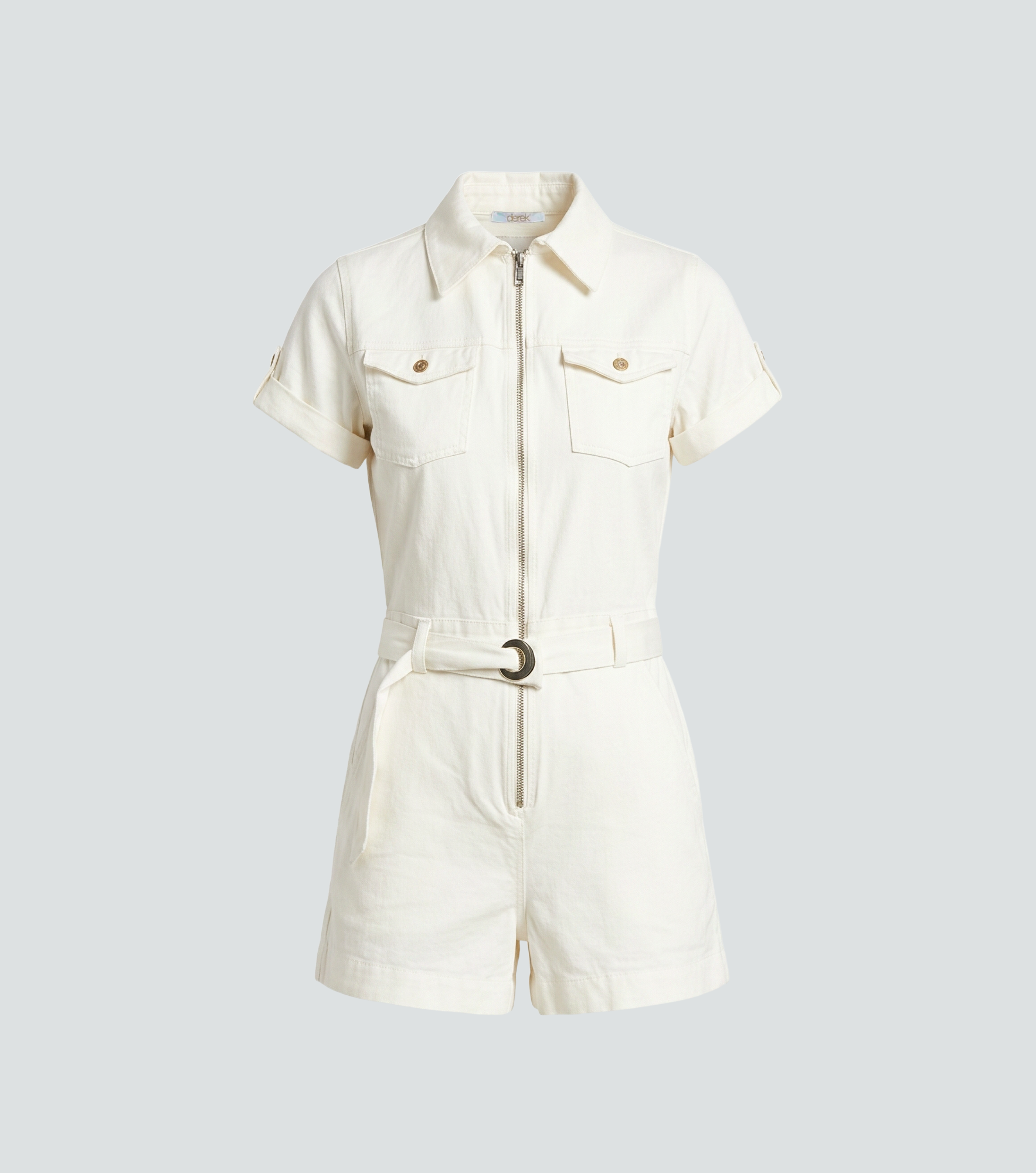 Enterizo Para Mujer Mechi Short Unicolor Derek 830184 AR