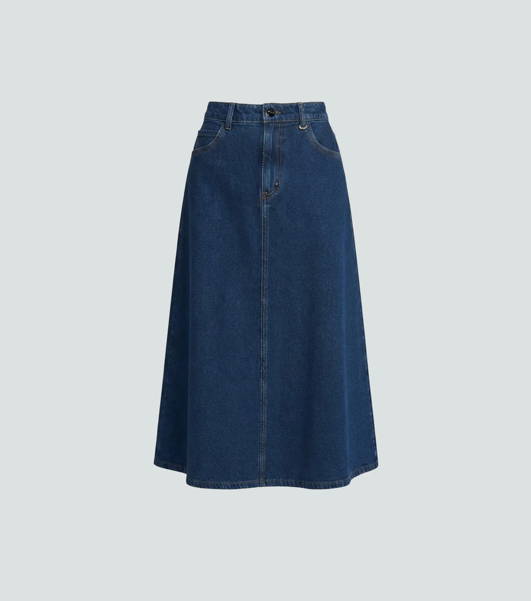 Falda En Indigo Acampanada Salome Derek 835832 AZ
