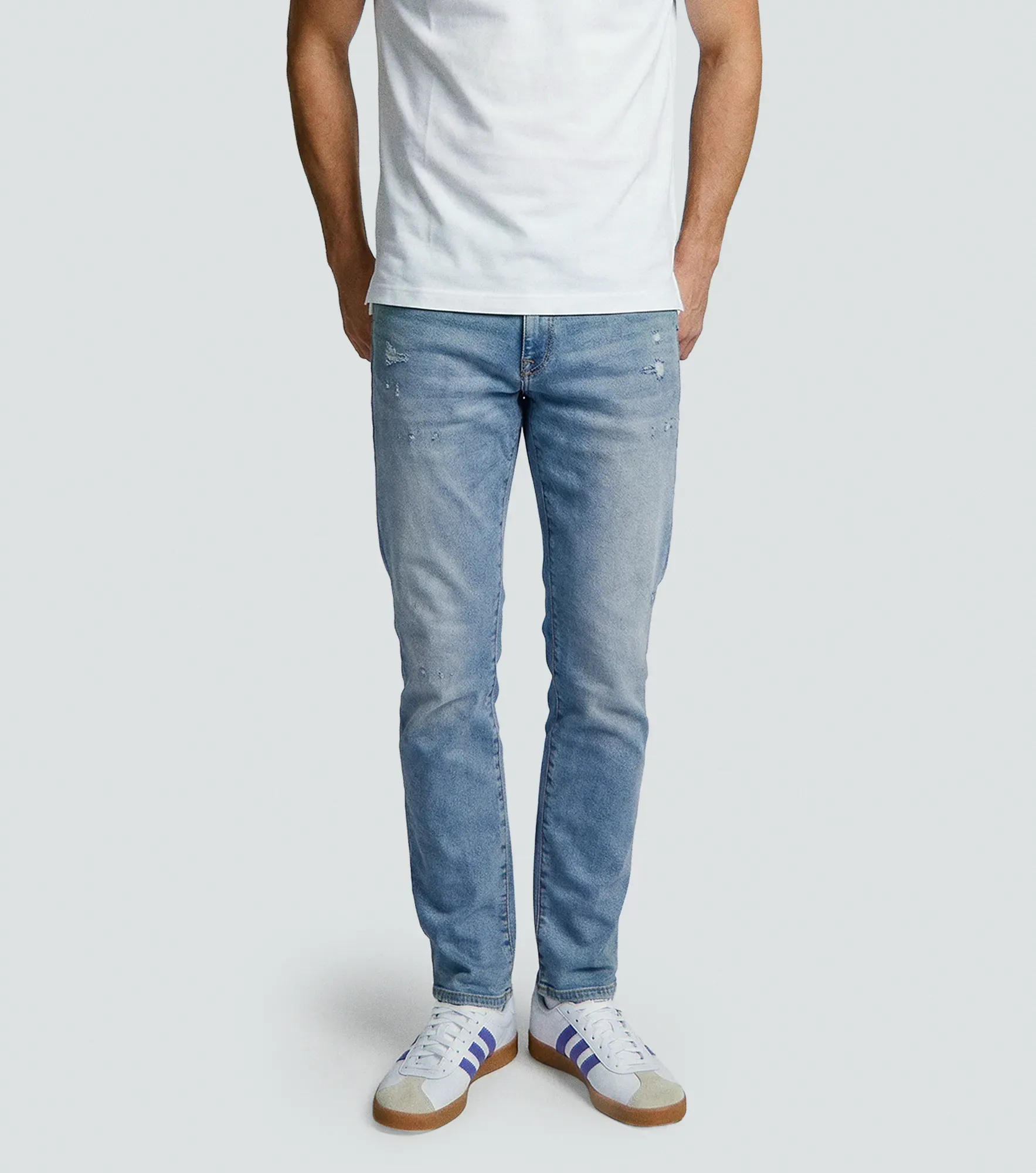 Jean Americanino Slim Tono ClaroAZ