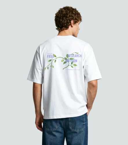 Mali T Shirt Oversize Estampada TyperBL