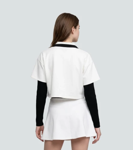 Mika Blusa Boxy Con Tejidos TyperBH