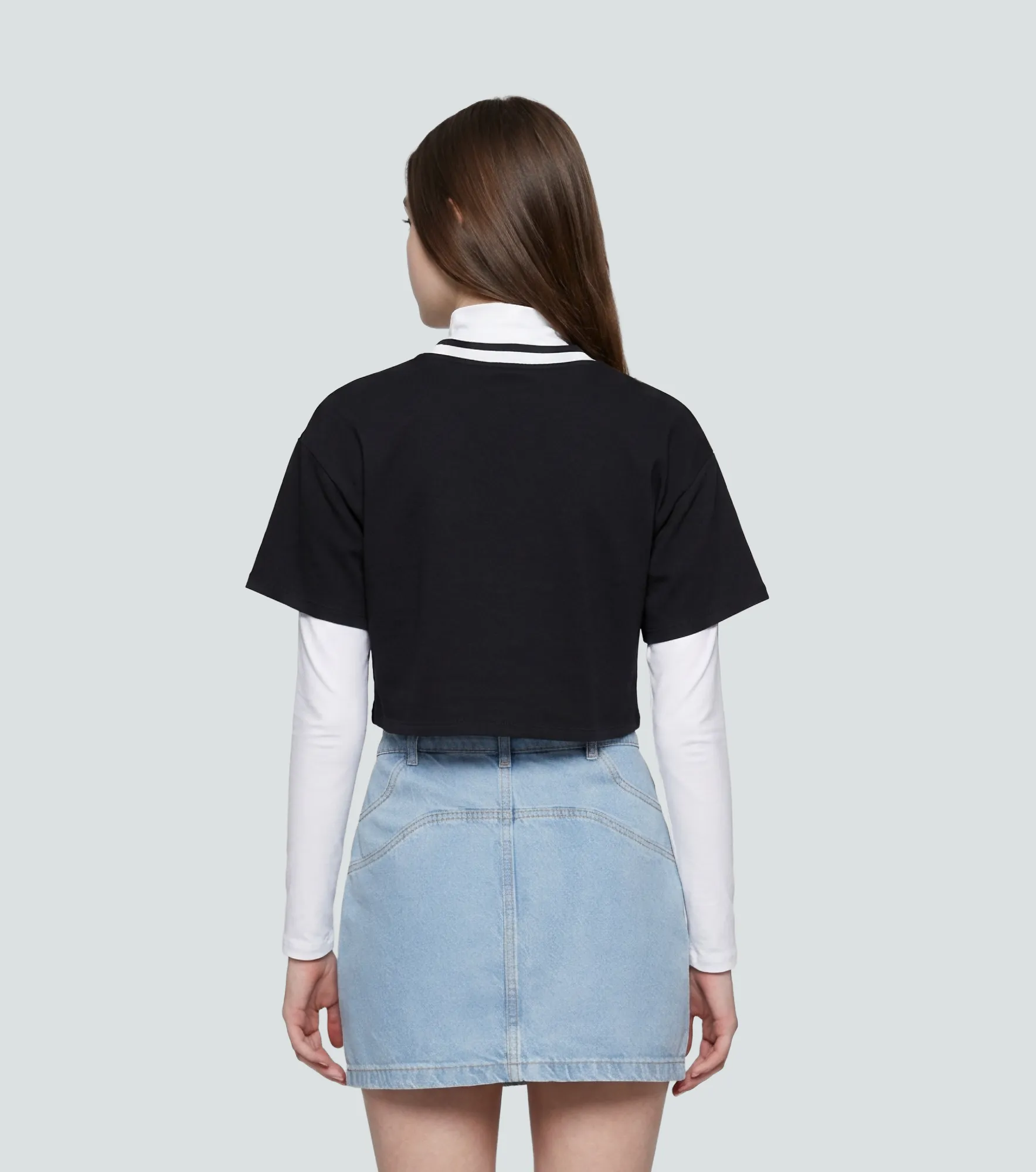 Mika Blusa Boxy Con Tejidos Typer 834487 AC