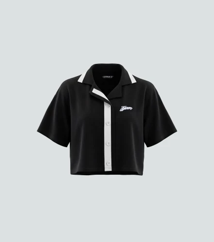 Mika Blusa Boxy Con Tejidos TyperNG