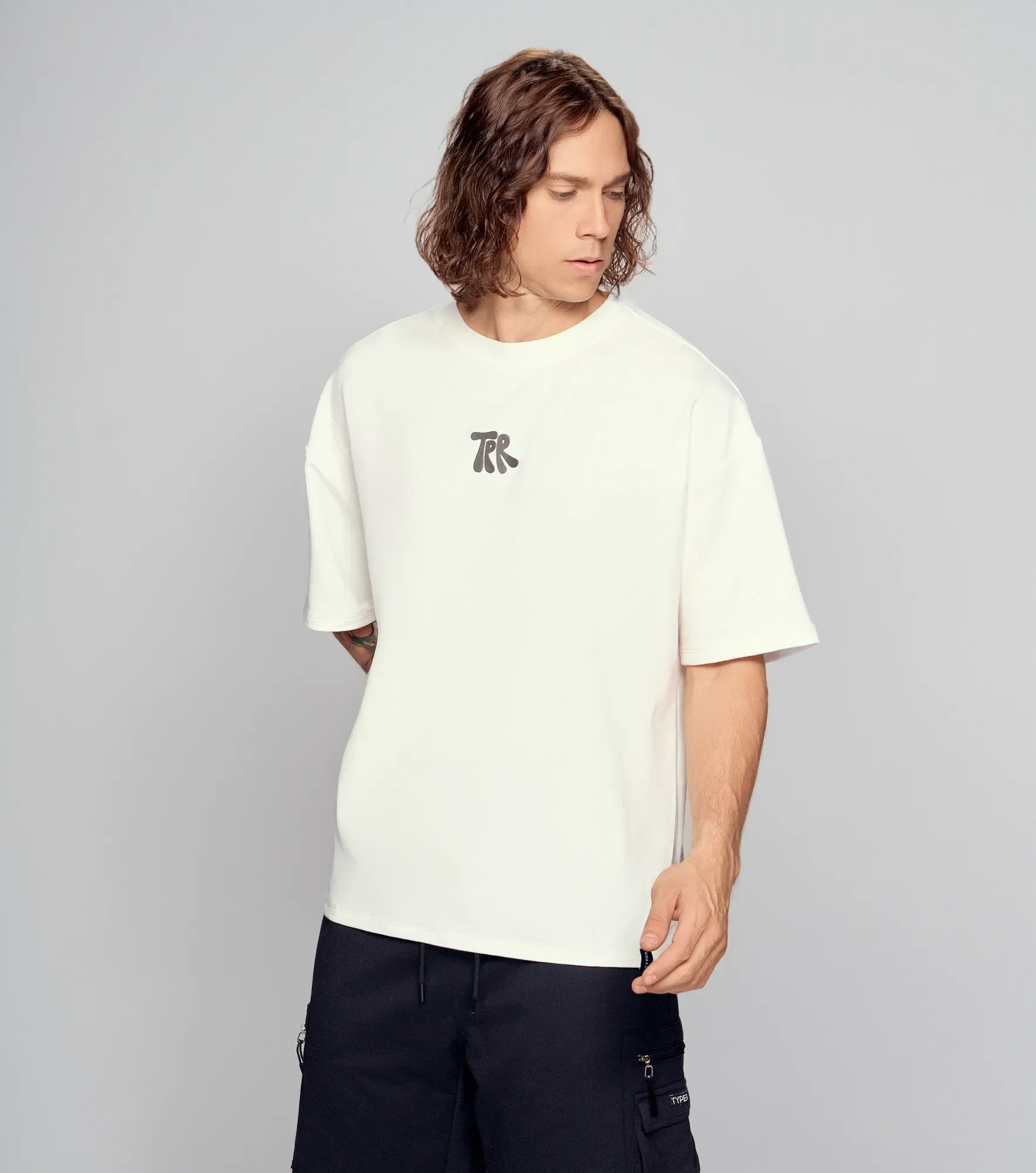 Neider T Shirt Extraoversize Estampada Typer 834361 BL