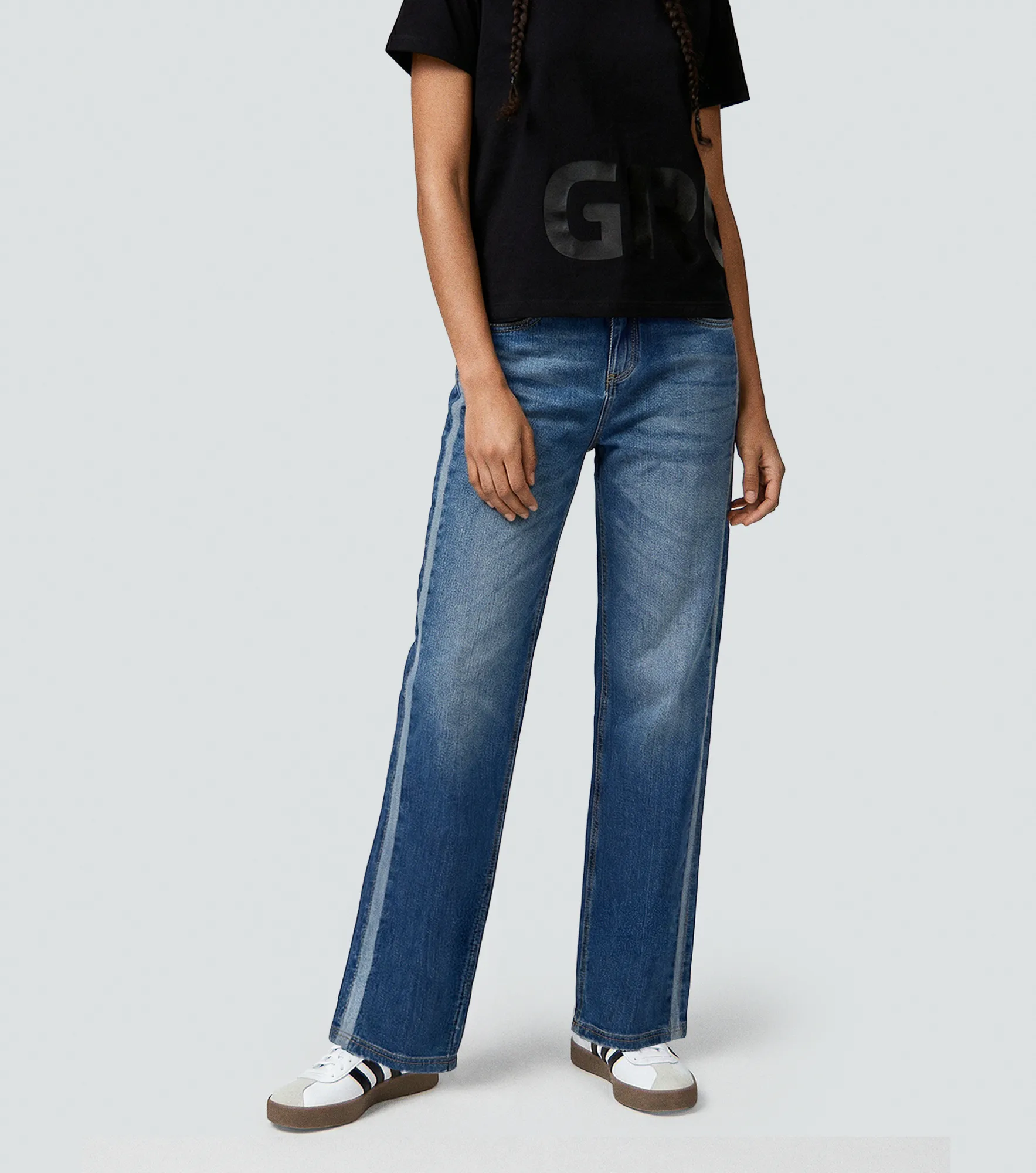 Nia Jean Wideleg Femenino Groggy 835251 AD