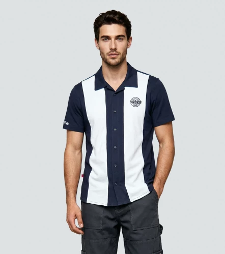 Omari Camisa Regular Masculina GroggyCU