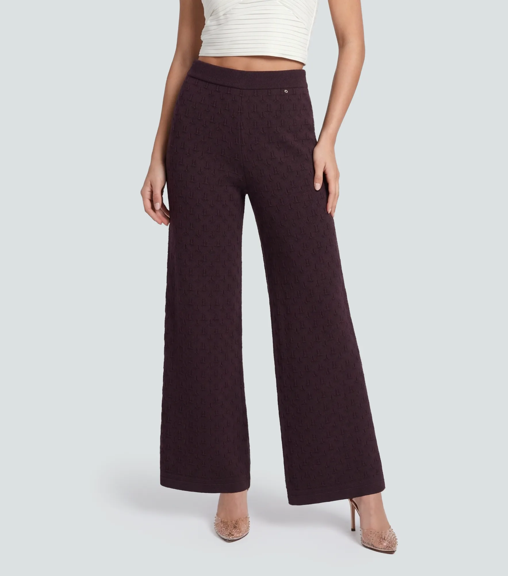 Pantalon Para Mujer Tejido Unicolor Cloe DerekCF