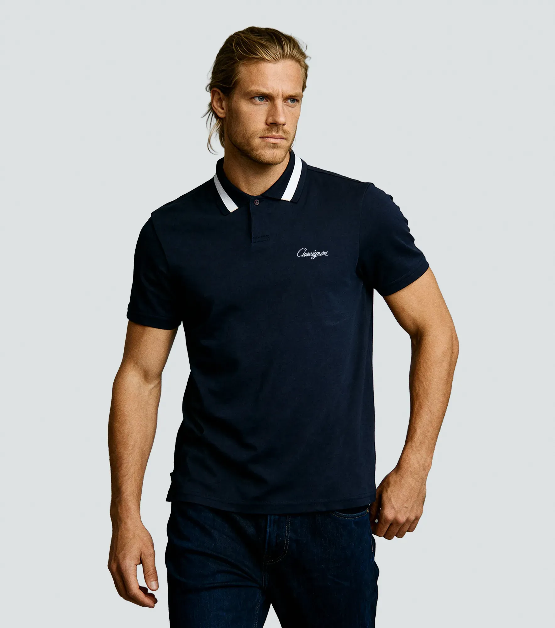 Polo Chevignon Line Neck M C 132651 AZ
