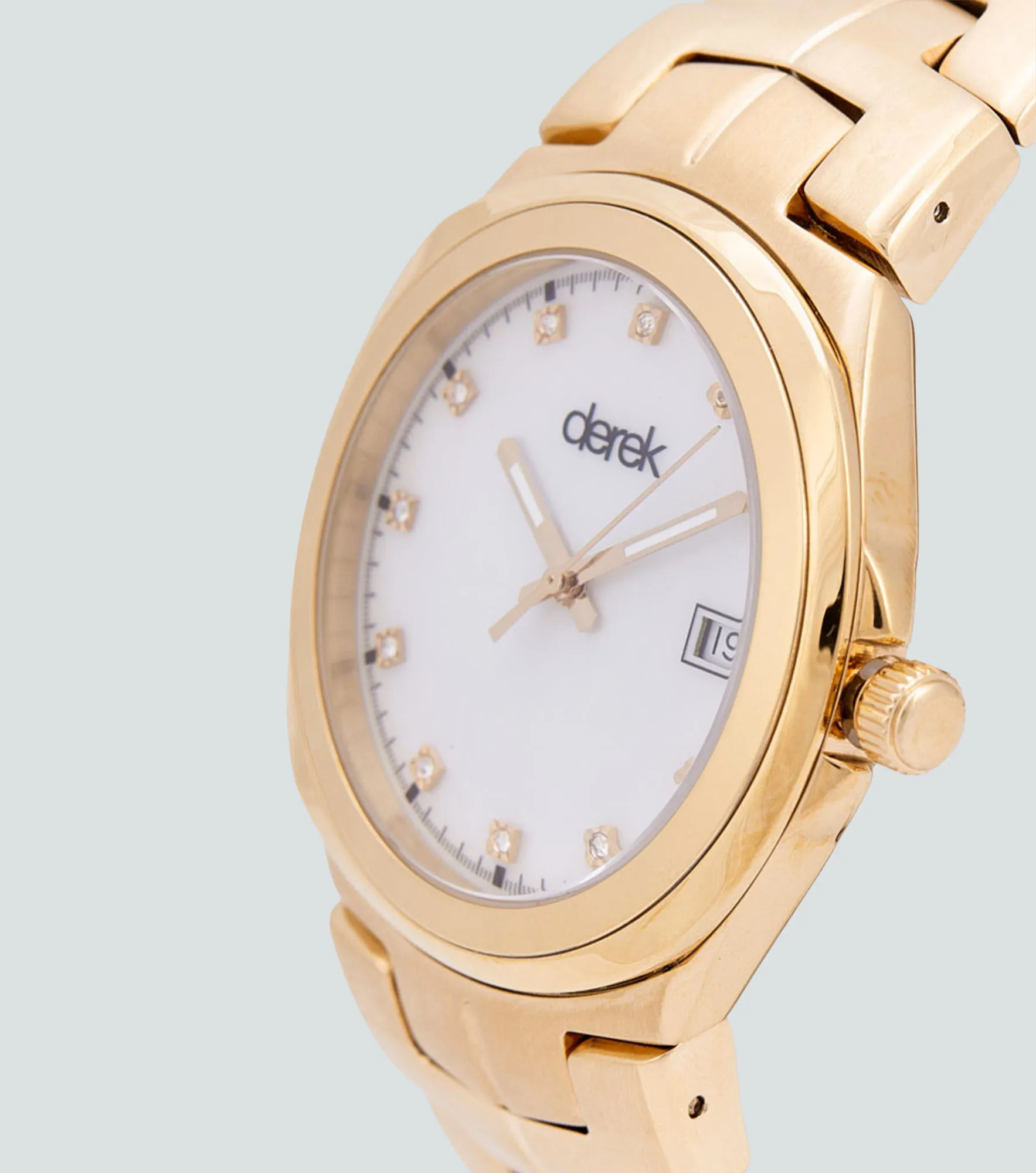 Reloj Para Mujer Pulso Metalico Derek 818027 DO