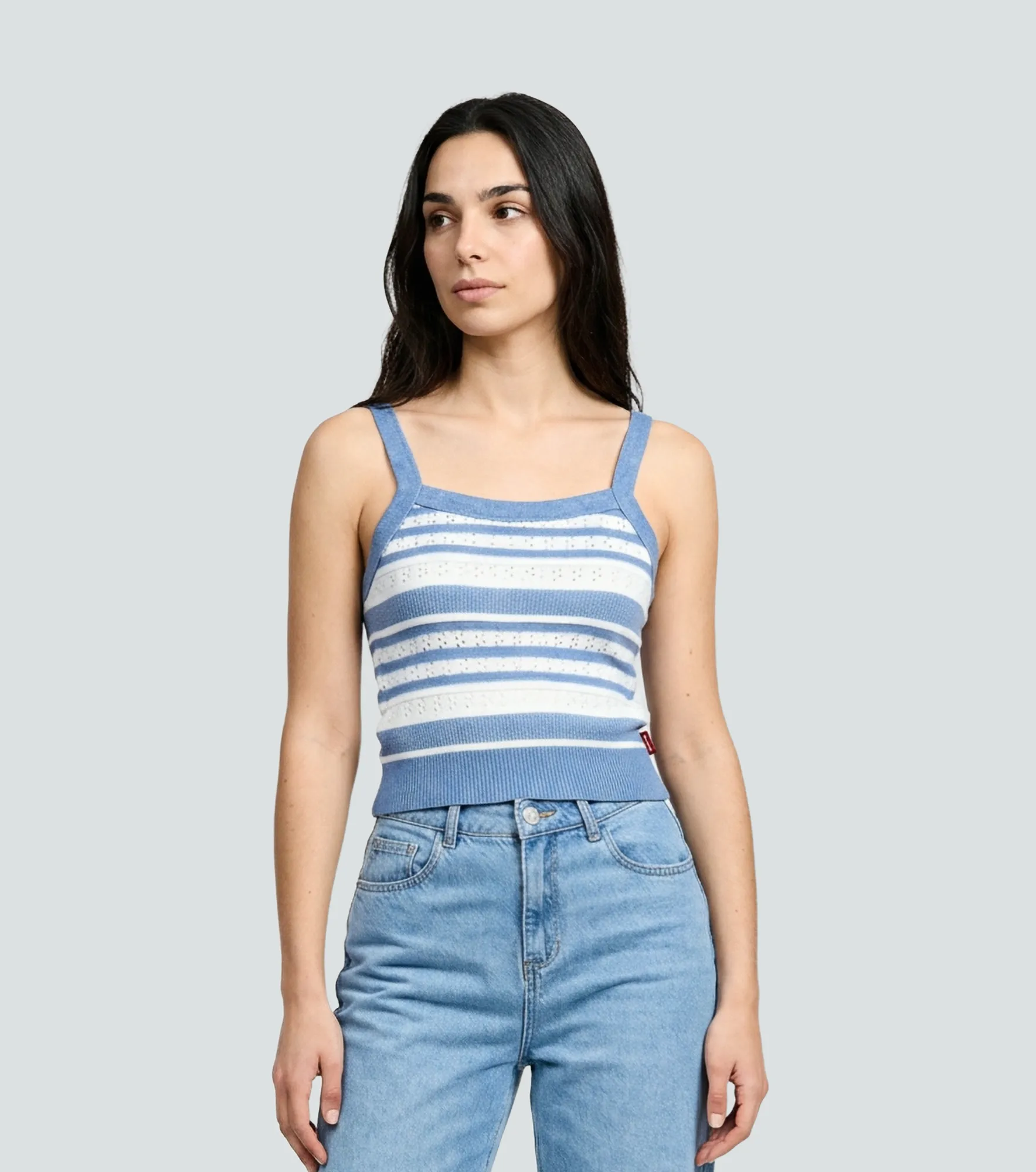 Sabbi Blusa Slim Tejida Texturizada Typer 837579 AZ
