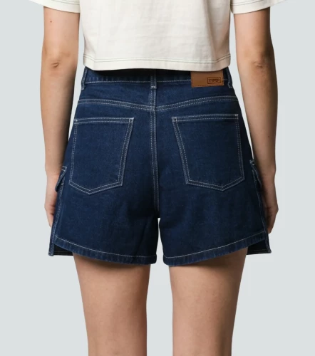 Sabrina Short Cargo En Denim TyperAZ