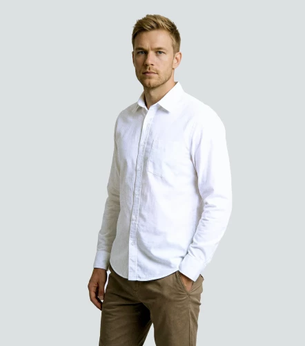 Slim Arley Camisa M L Unicolor Tela Con Detalle UnserBL