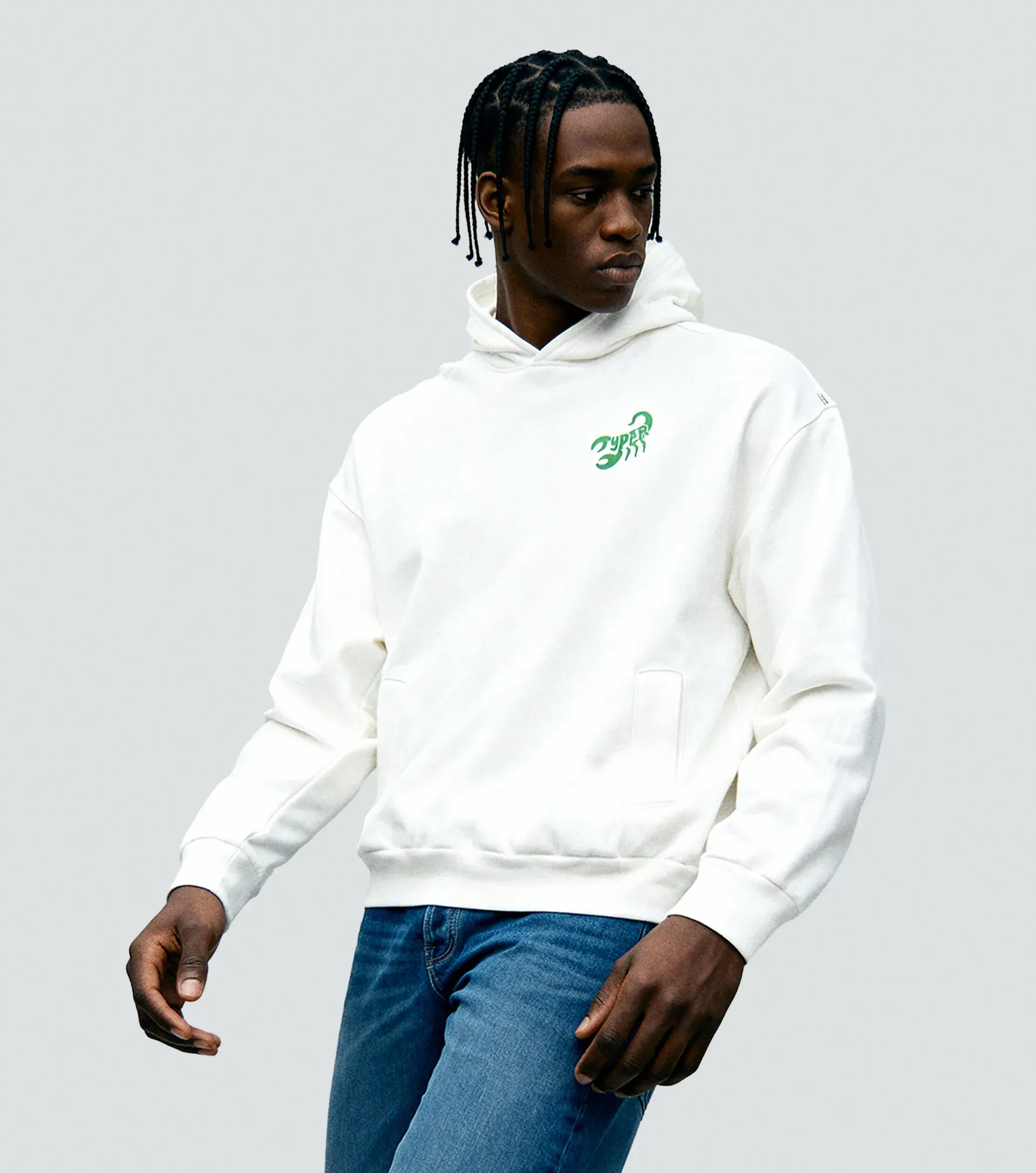 Tom Hoodie Oversize Estampado Typer 836818 BL