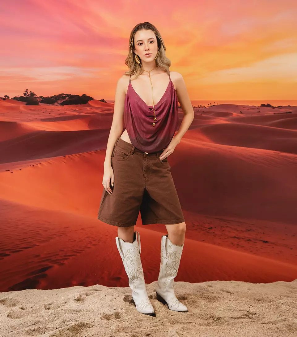 Maroon silk